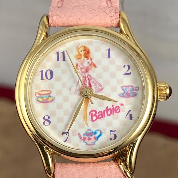 Barbie Other - Pink Barbie Tea Time Watch